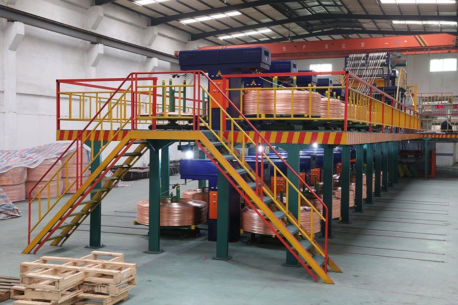 Copper Rod Continuous Up-casting and Rolling Production Line