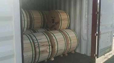 We are on the delivery of aluminum clad steel wire !!!