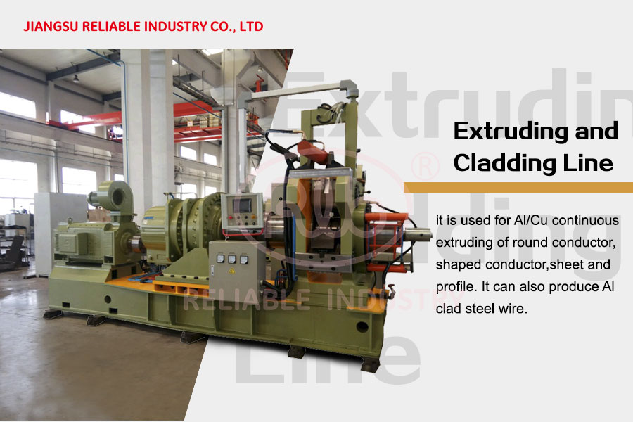 Extruding and Cladding Line