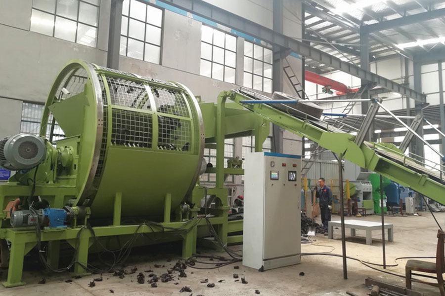 Waste Tire Recycling System