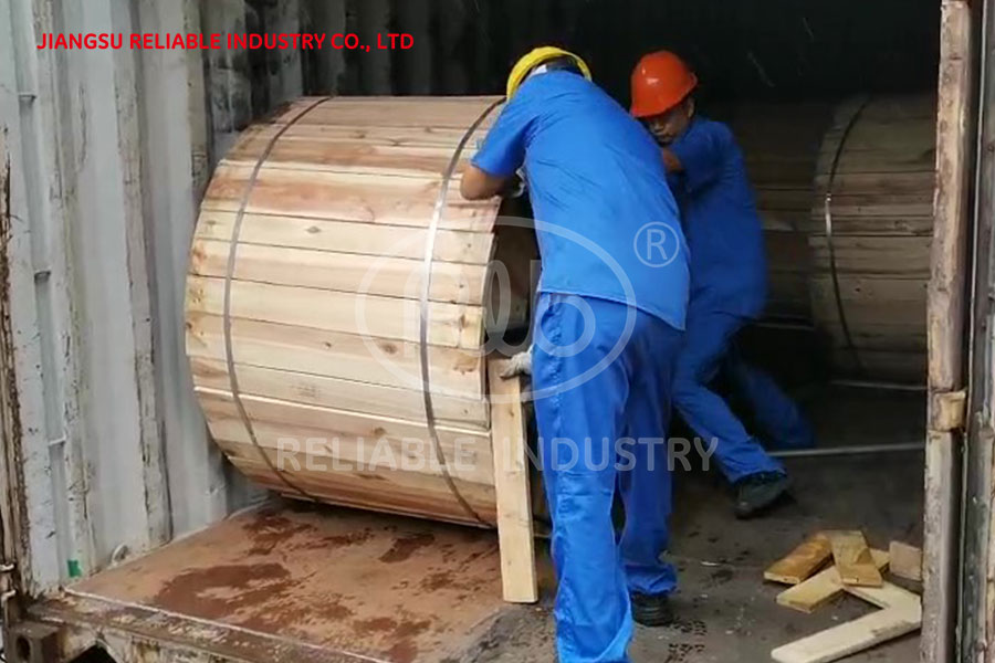 The Shipment of OPGW Cable